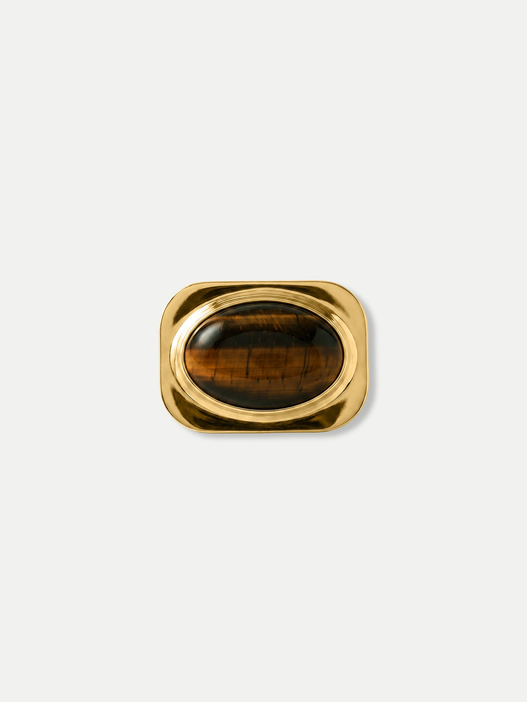 Tiger’s Eye Scarf Ring