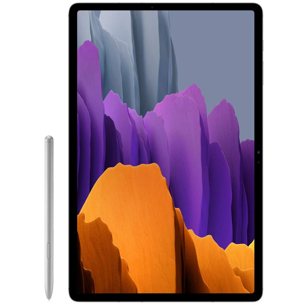 Samsung Galaxy Tab S7+ 12.4" 128GB S Pen Wi-Fi - Mystic Silver - SM-T970NZSAXAR - Image 2