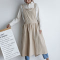 Simple Home Kitchen Apron - Oat