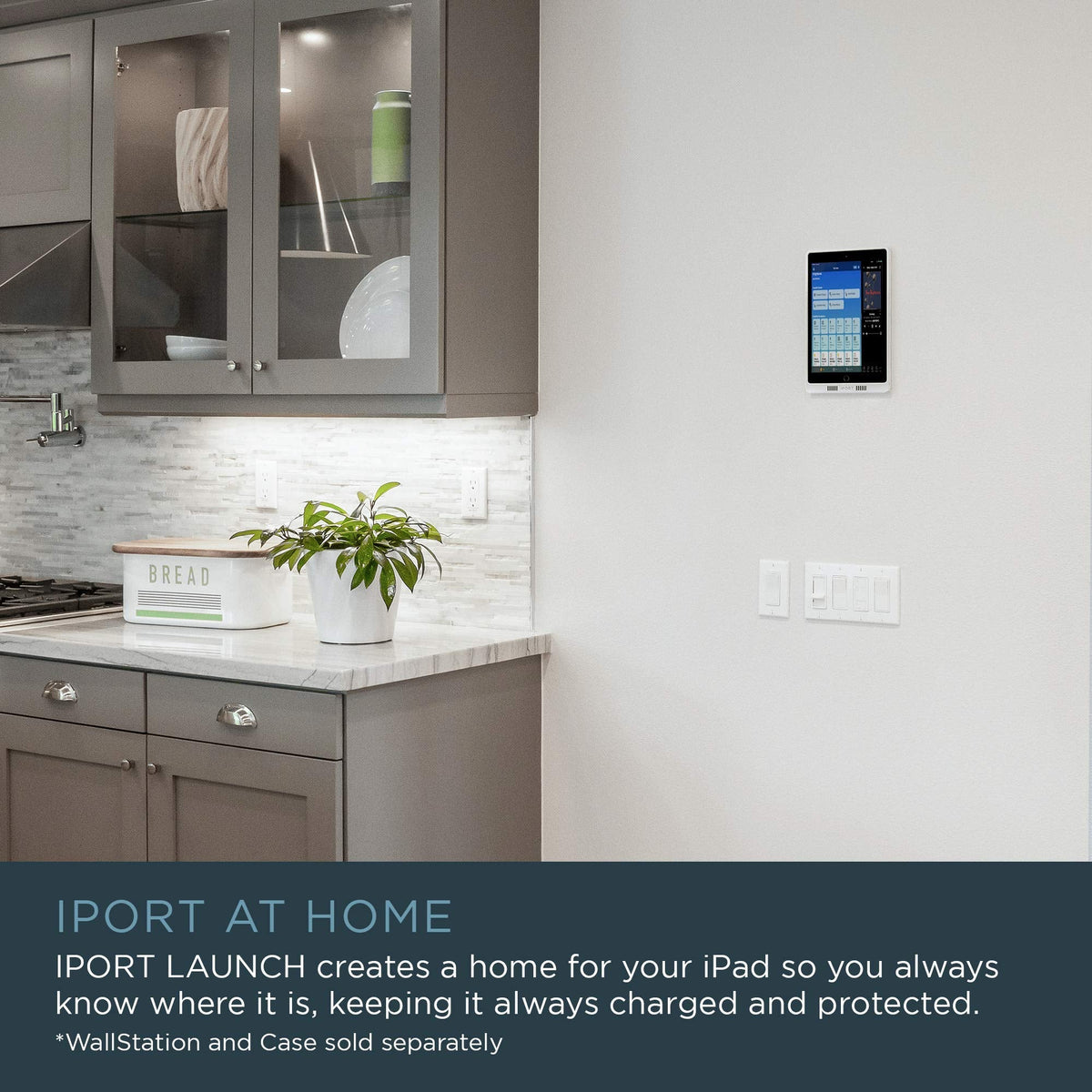 iPort LaunchPort WallStation Wireless Charger - White - 70142 - Image 5