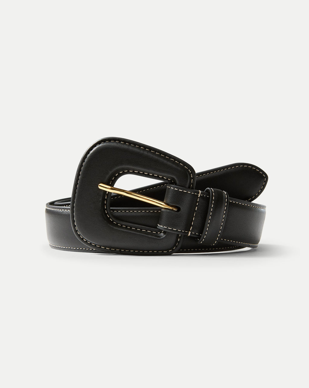 Elsy Leather-Buckle Belt - Image 3