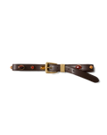 Arch Embellished Leather Belt - Image 5