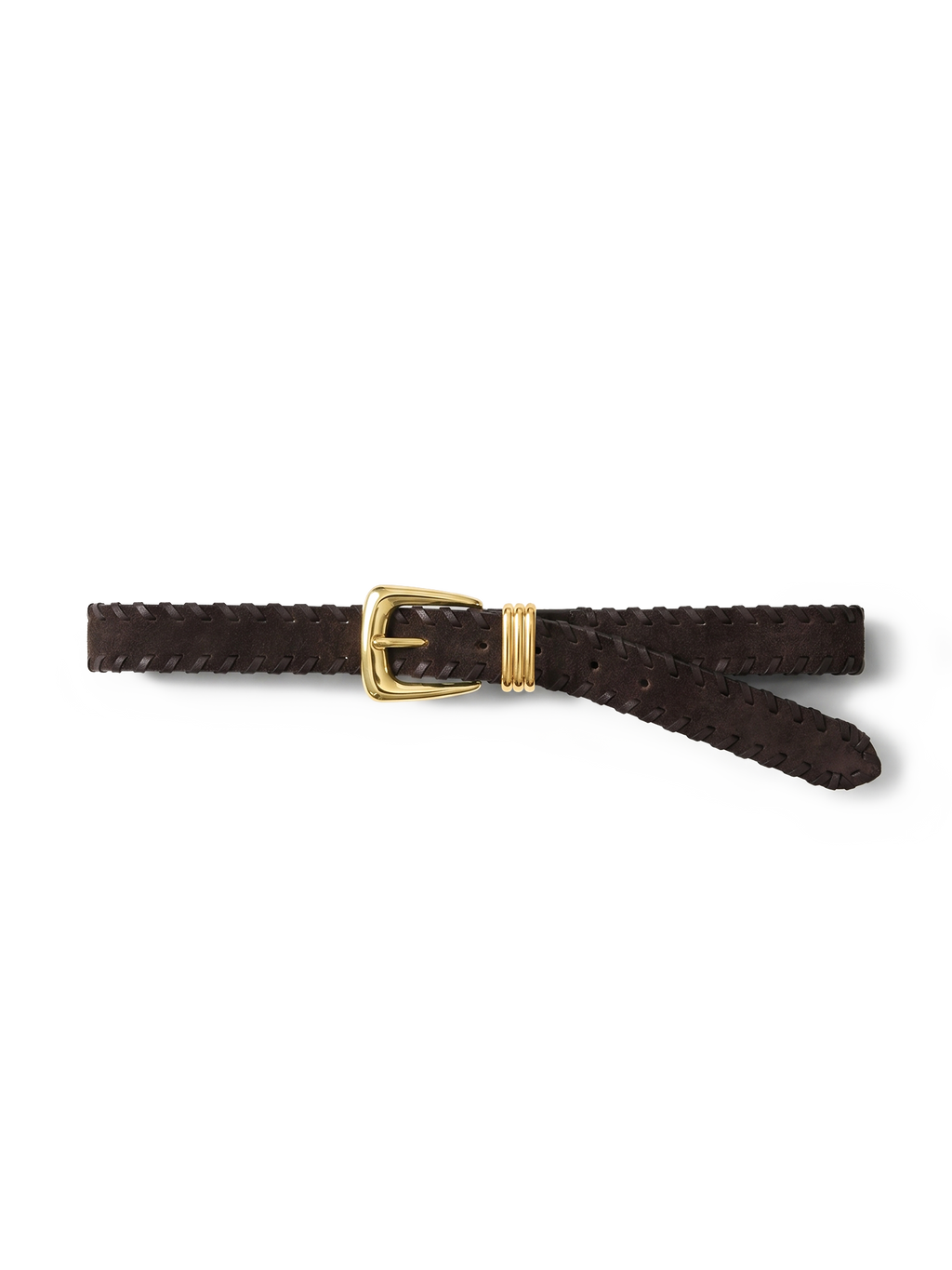 Arch Suede Whipstitch Belt - Image 4
