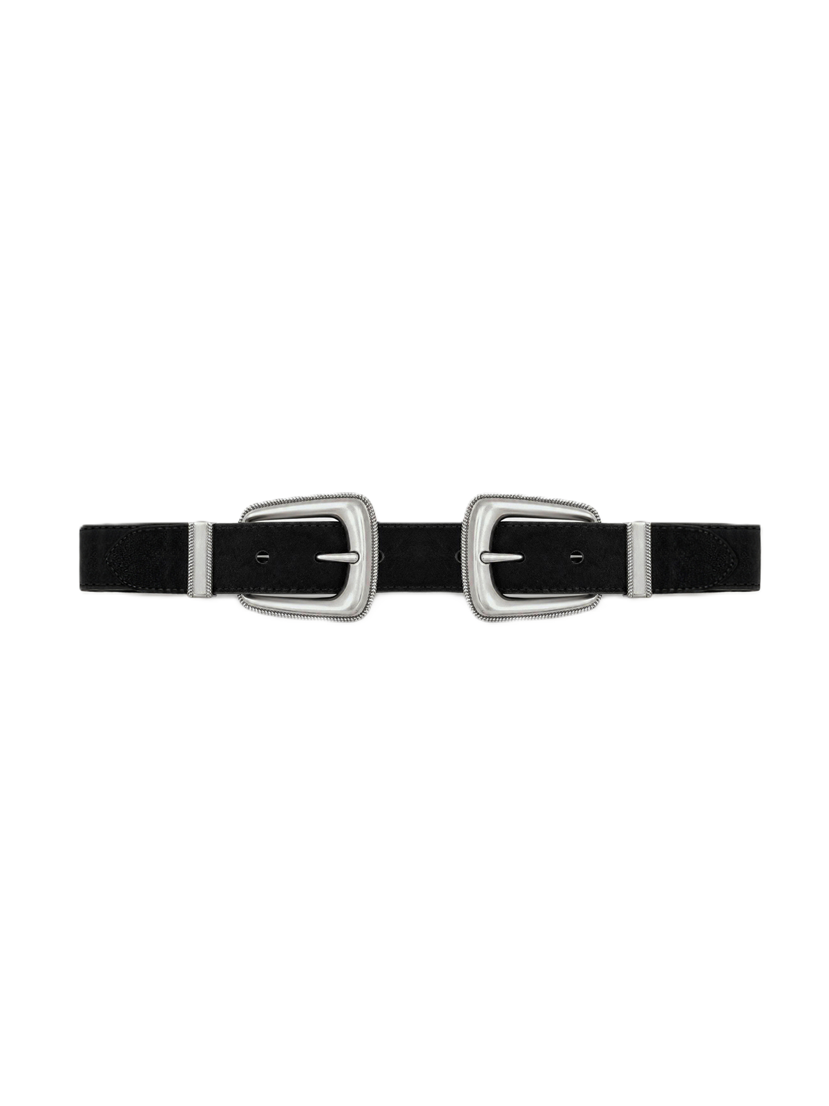 Double-Buckle Arch Waist Belt - Image 4