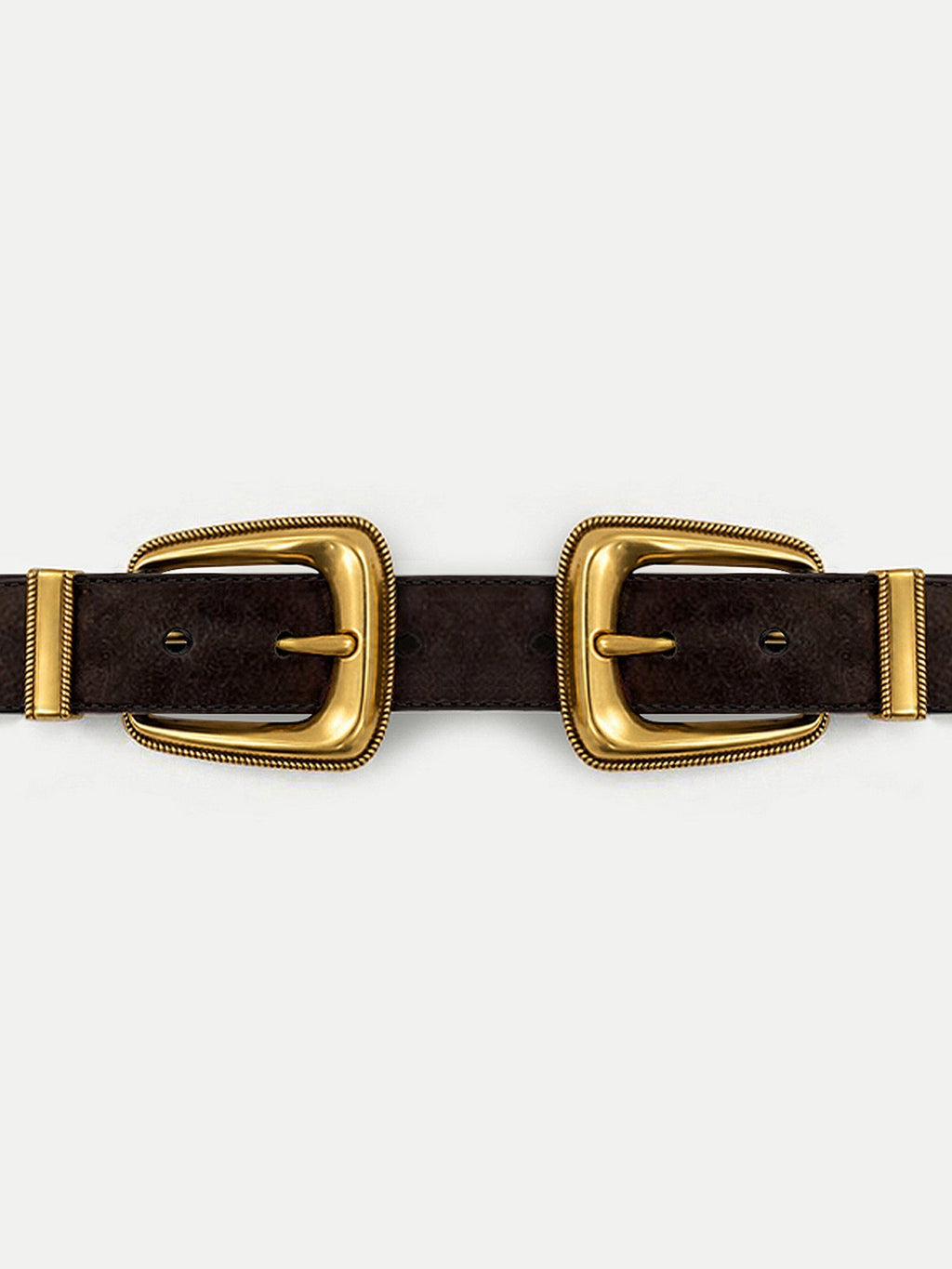 Double-Buckle Arch Waist Belt - Image 3