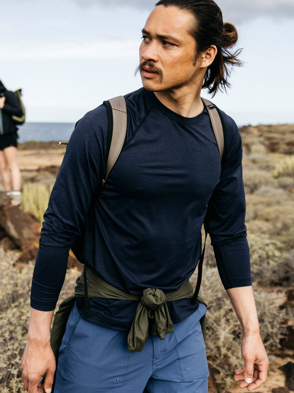 Men's Solar UPF Long Sleeve T-shirt - Image 2