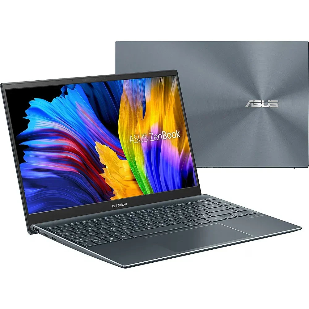 ASUS - ZenBook 14 UM425 14" Laptop - AMD Ryzen 9 - 16 GB Memory - 1 TB SSD - Pine Gray - UM425QA-XH99 - Image 4