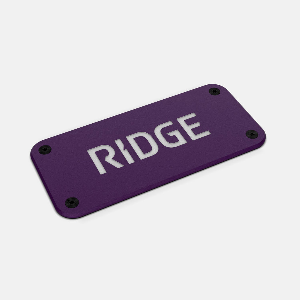 Ridge Logo Plate - Alaska Twilight - Image 4