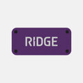 Ridge Logo Plate - Alaska Twilight