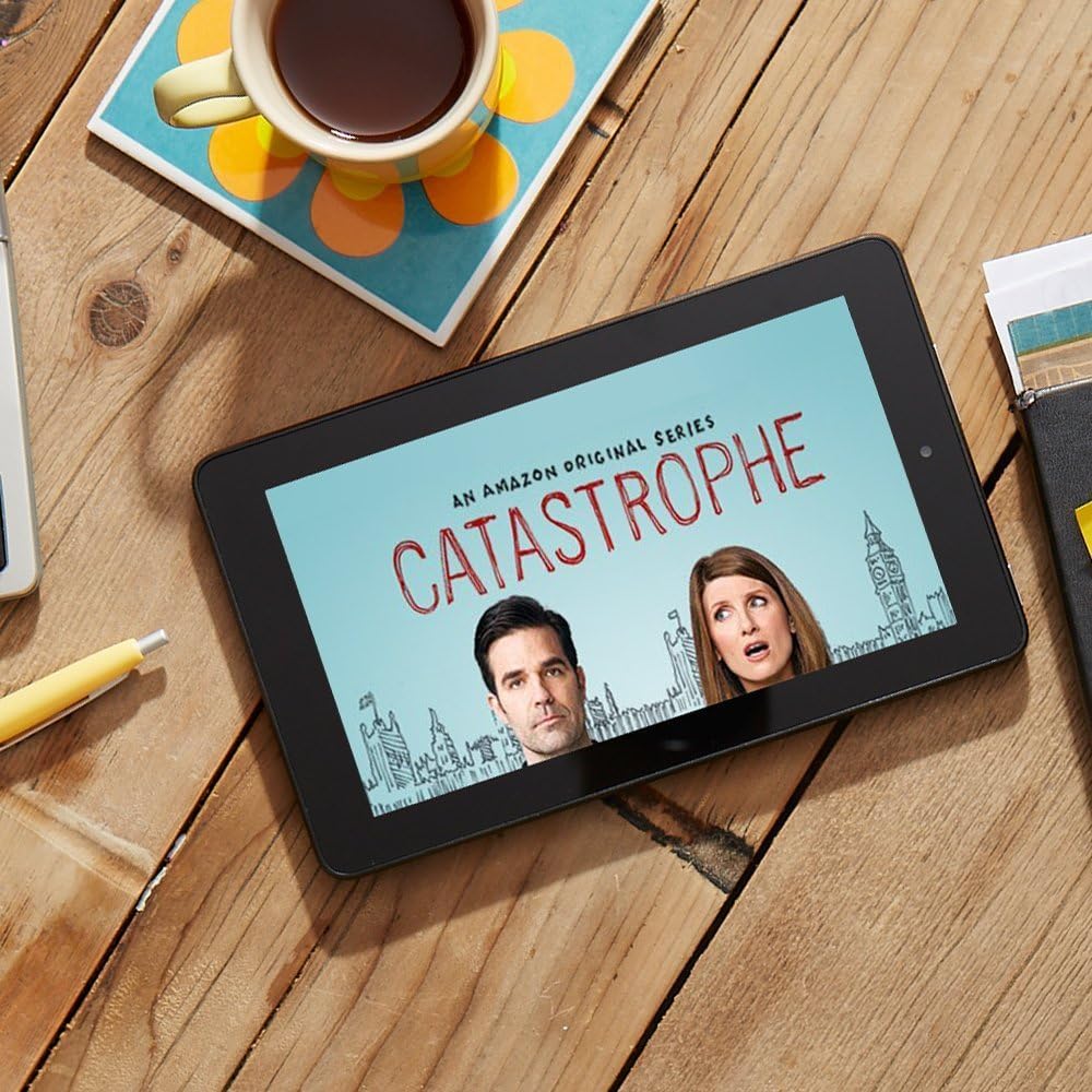 Amazon Fire 7 Tablet - 8GB - 5th Gen (2015) - Black - B00TSUGXKE - Image 3
