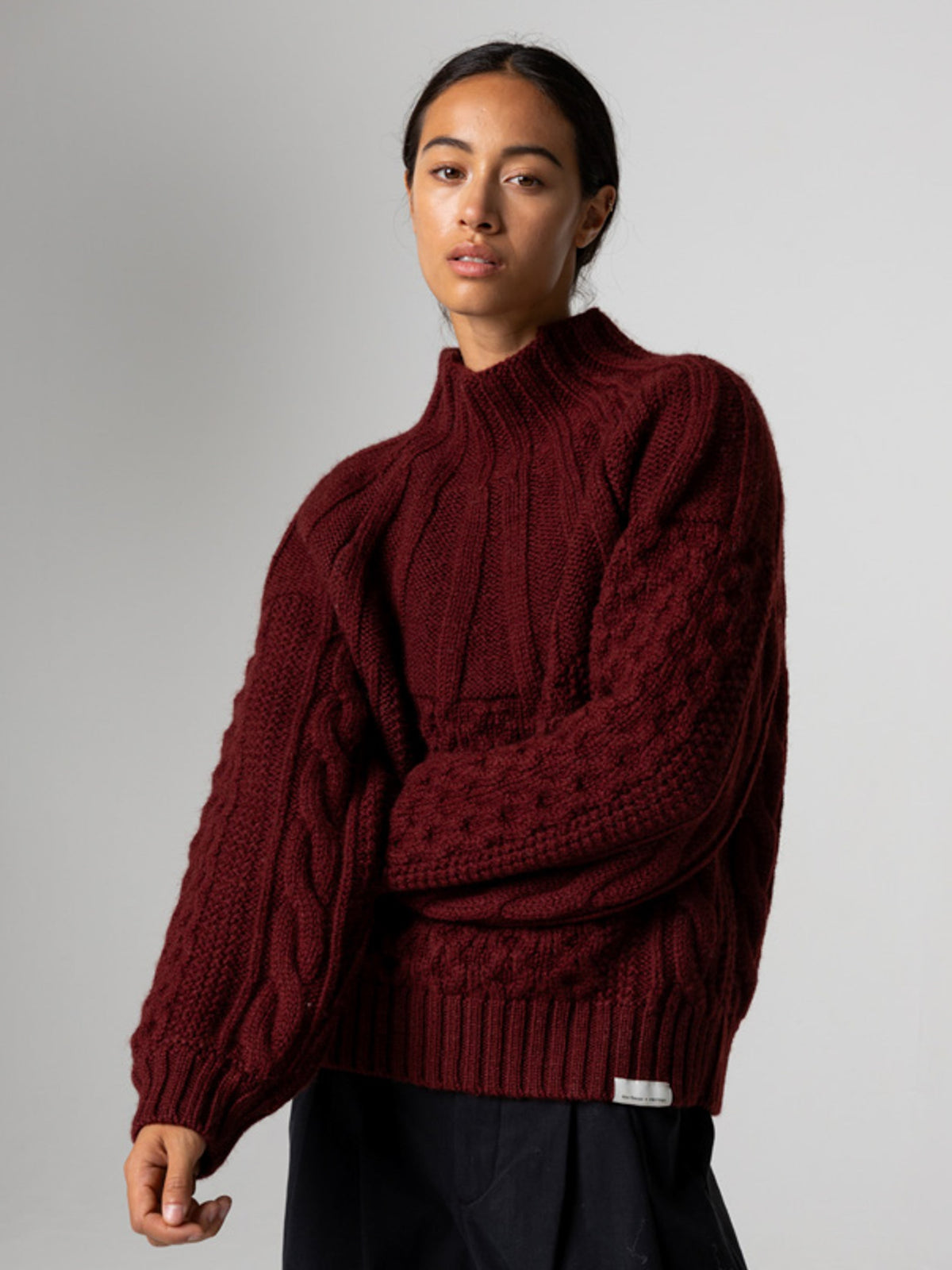 Women's Amy Powney + Finisterre Aran Knit Jumper - Image 2