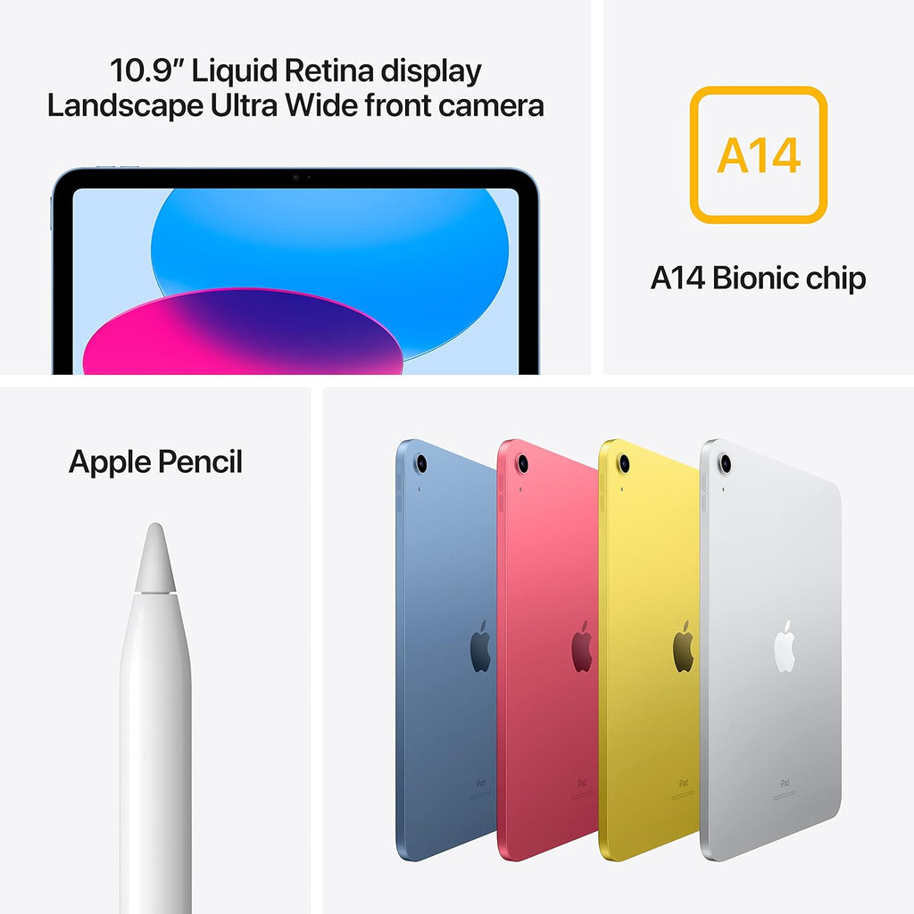 Apple iPad - 10.9-Inch iPad (Latest Model) with Wi-Fi - 64GB - Blue - MPQ13LL/A - Image 3