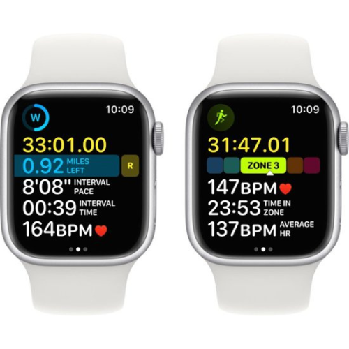 Apple Watch Series 8 45MM Silver (GPS + Cellular) - Image 2