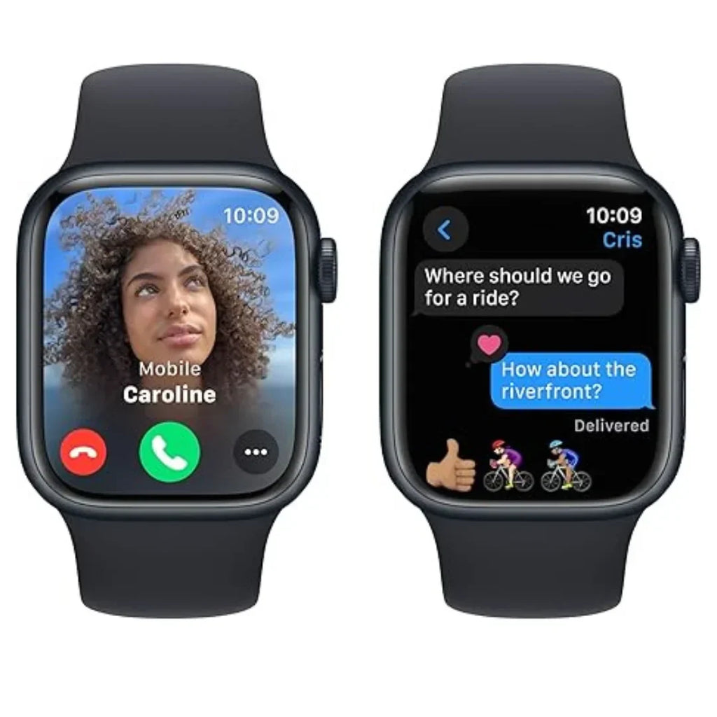 Apple Watch Series 9 [GPS, 41mm] - Midnight, Fitness Tracker, Blood Oxygen & ECG, Always-On Display - MR8X3LL/A - Image 3