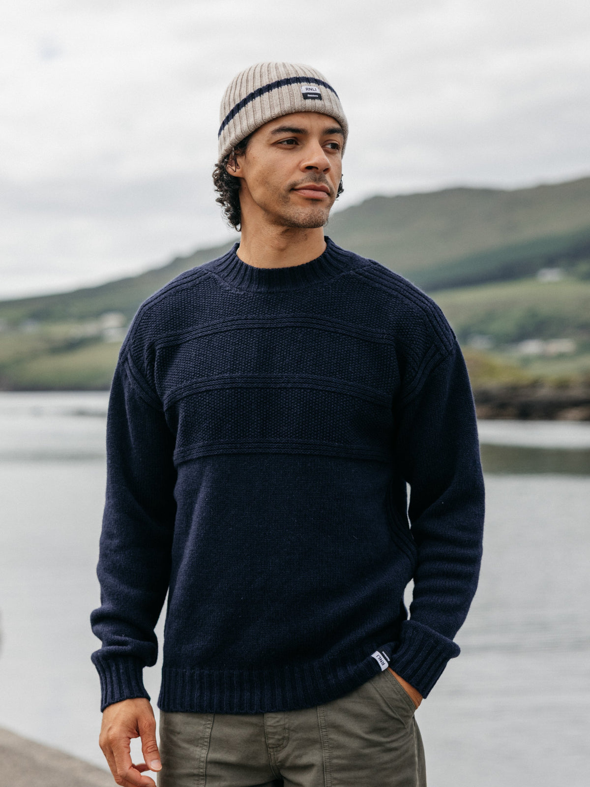 Men's RNLI Polperro Jumper - Image 2