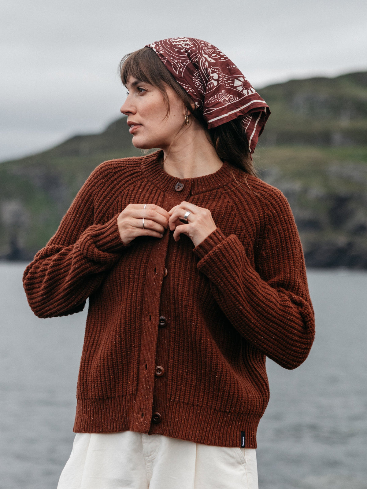 Women's Finisterre Mora Crew Neck Cardigan - Image 7