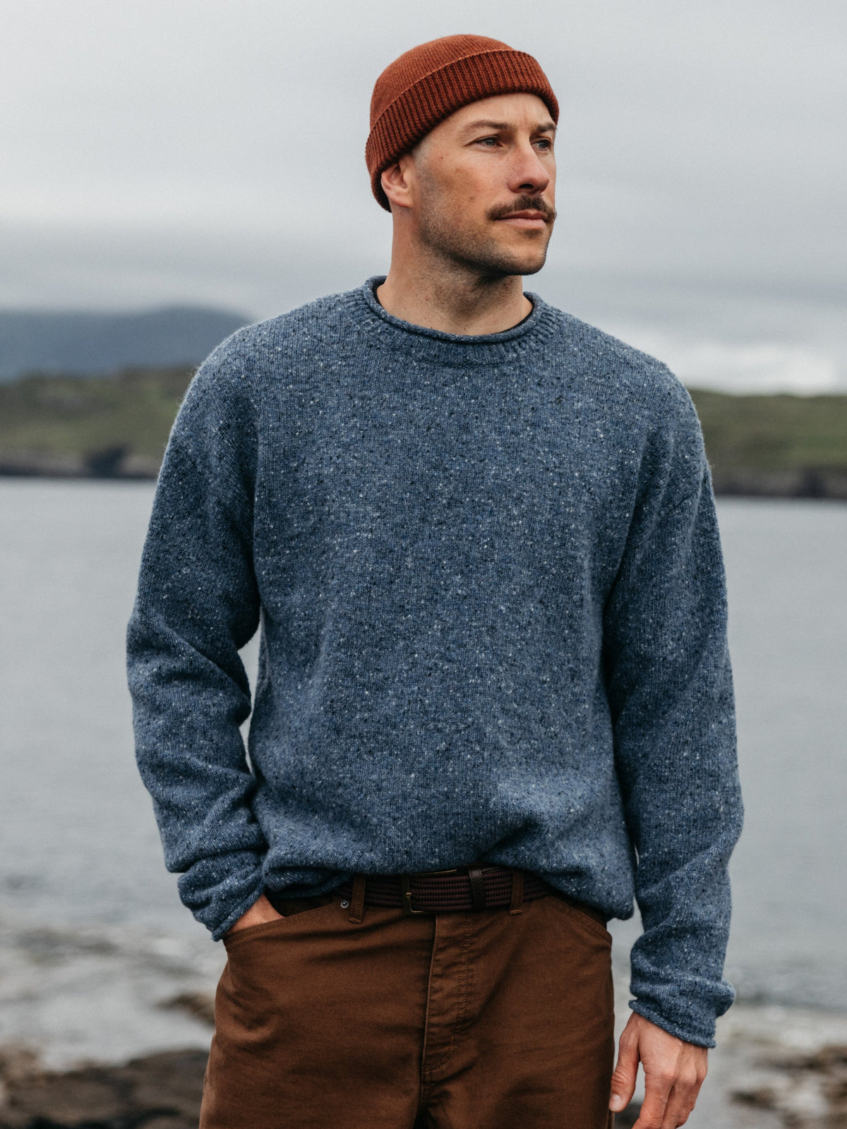 Men's Fisher Cast Off Jumper - Image 2
