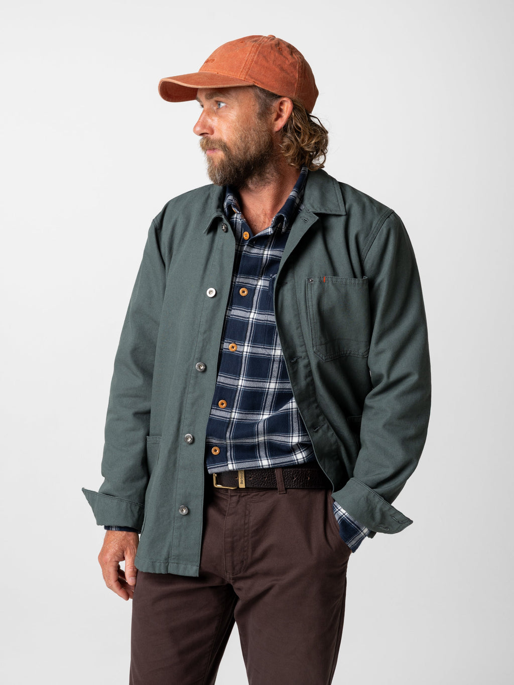 Men's Basset Flannel Lined Jacket - Image 3