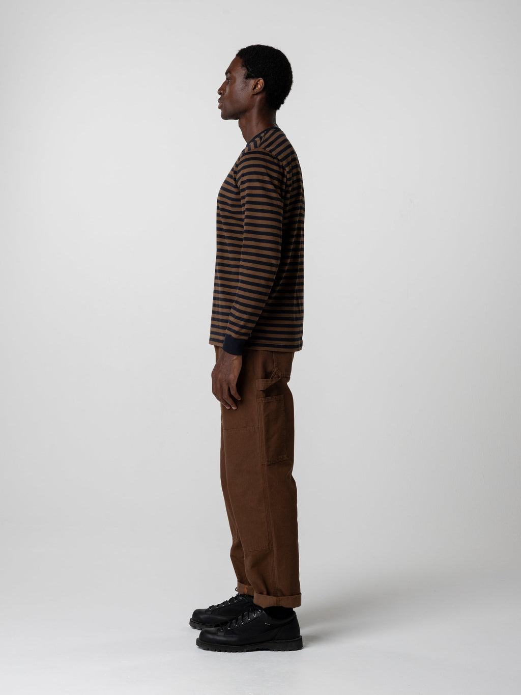 Men's Harlyn Stripe Long Sleeve T-shirt - Image 4