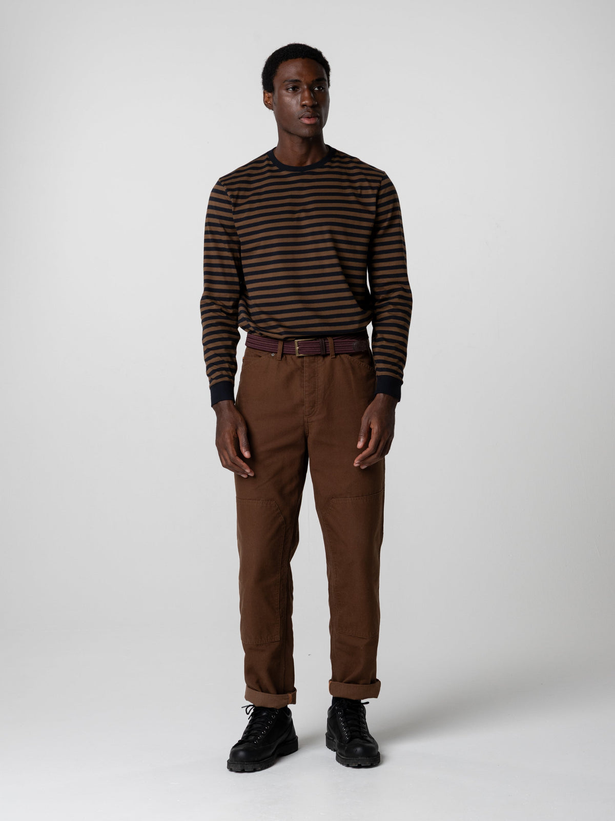 Men's Harlyn Stripe Long Sleeve T-shirt - Image 3
