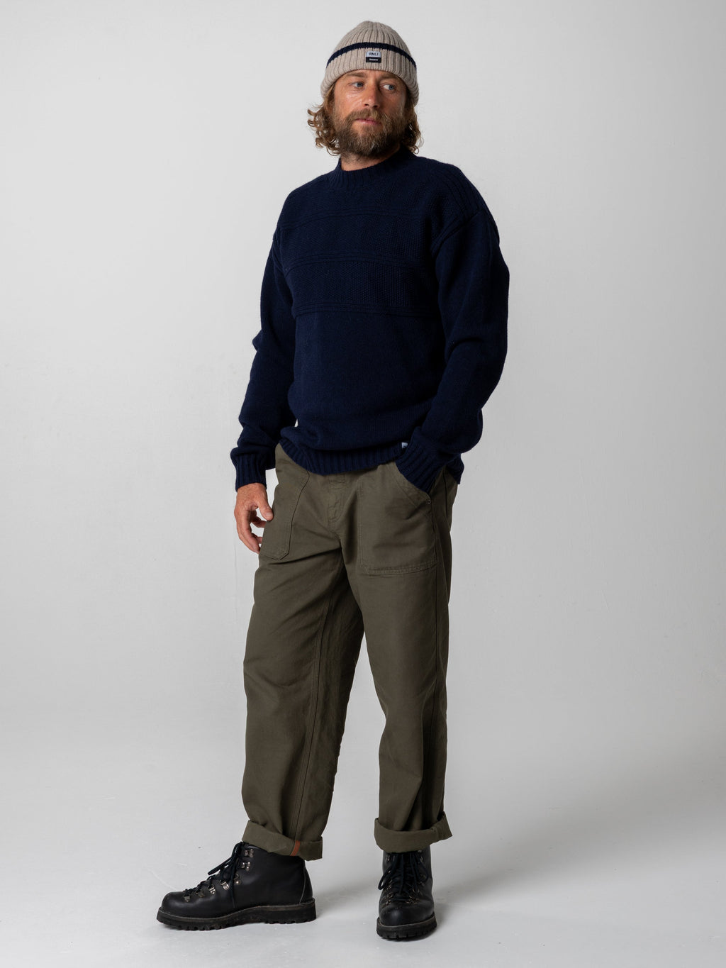 Men's RNLI Polperro Jumper - Image 4