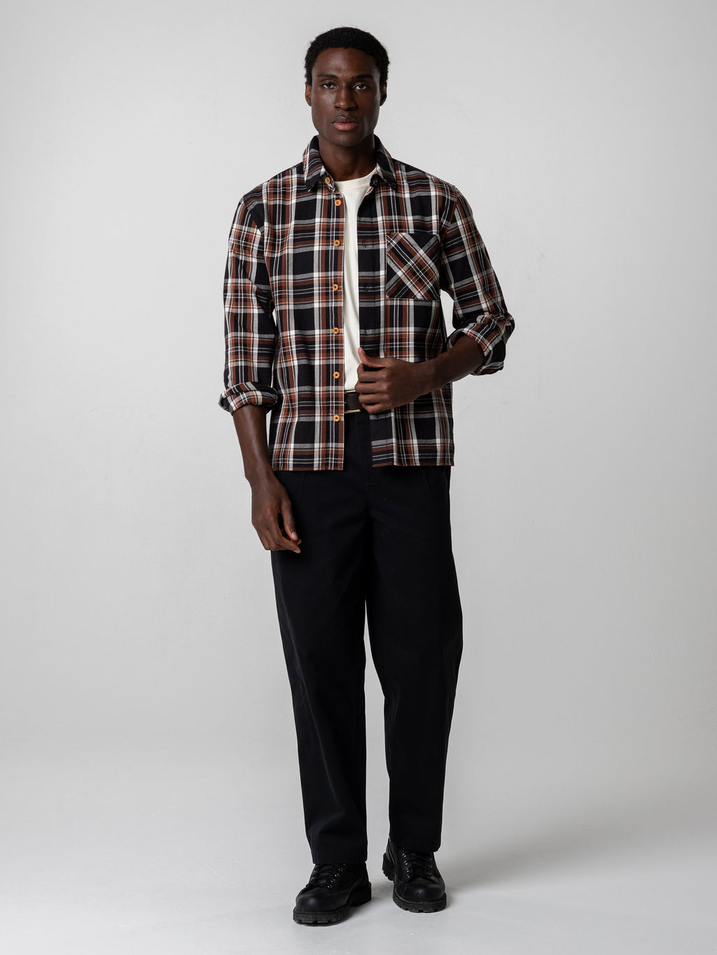 Men's Upland Check Shirt - Image 3