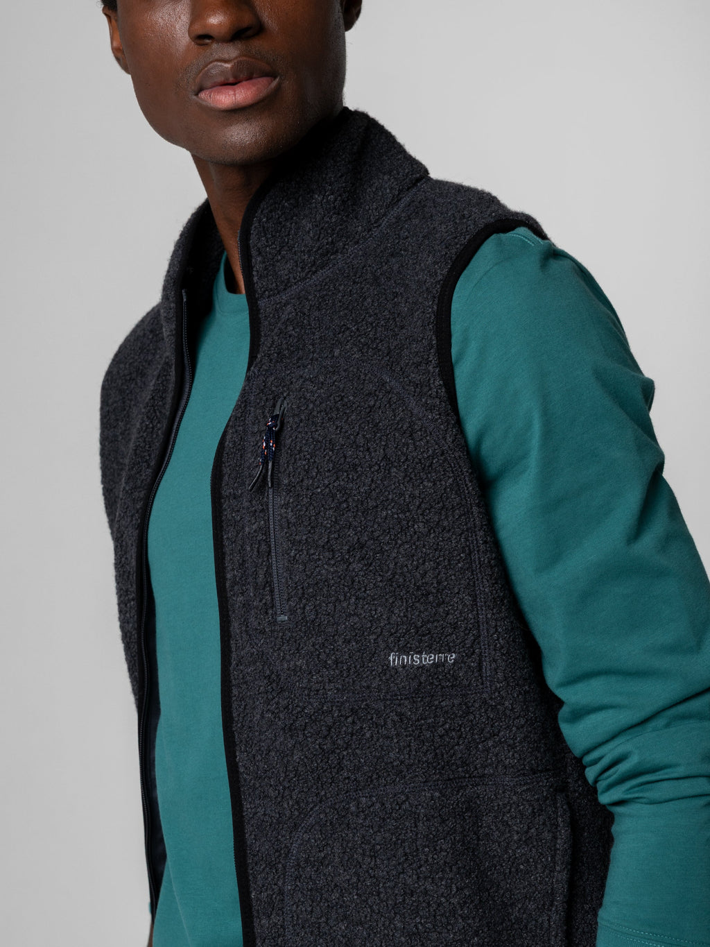 Men's Portell Wool Fleece Gilet - Image 5