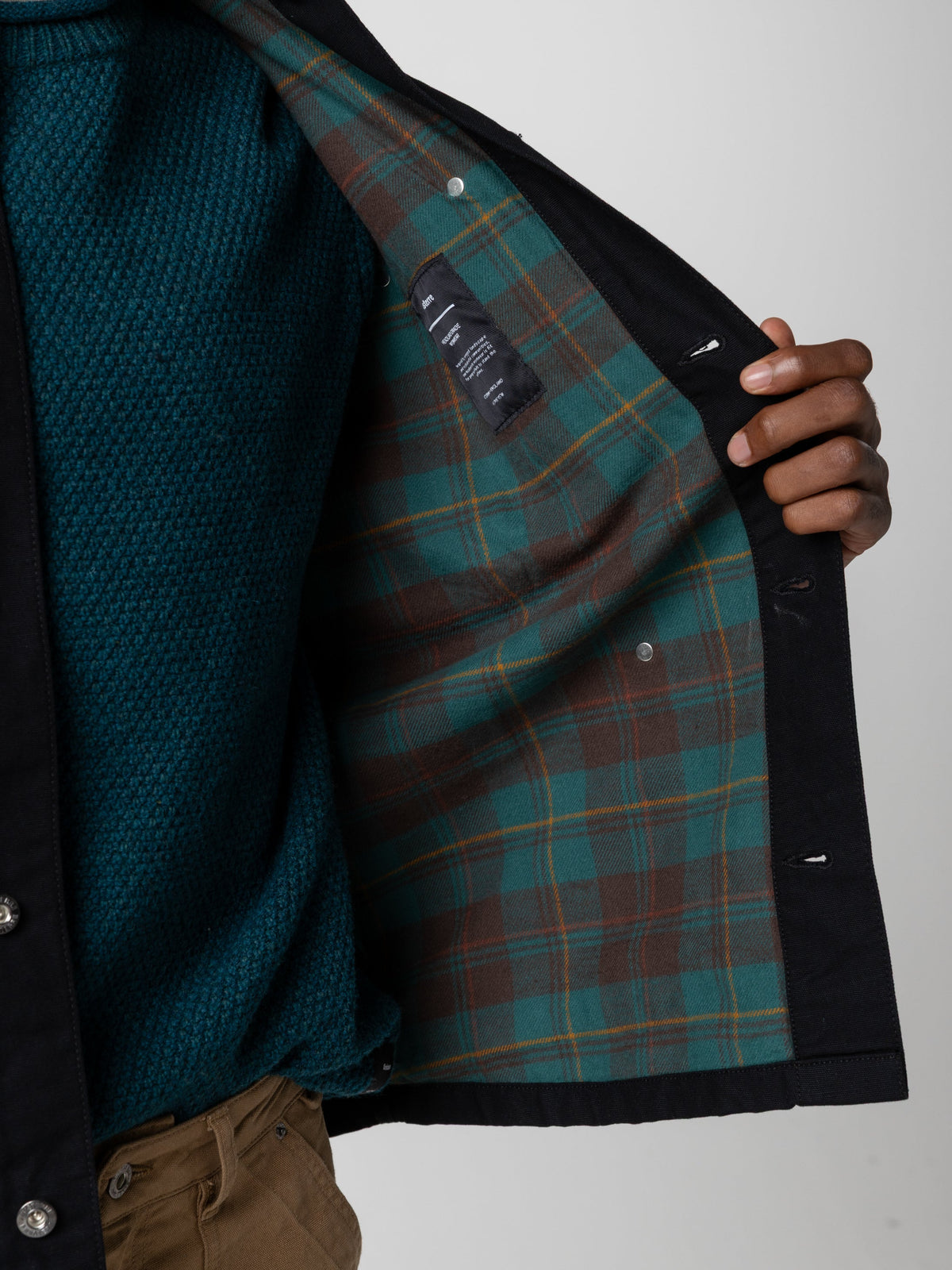 Men's Basset Flannel Lined Jacket - Image 7