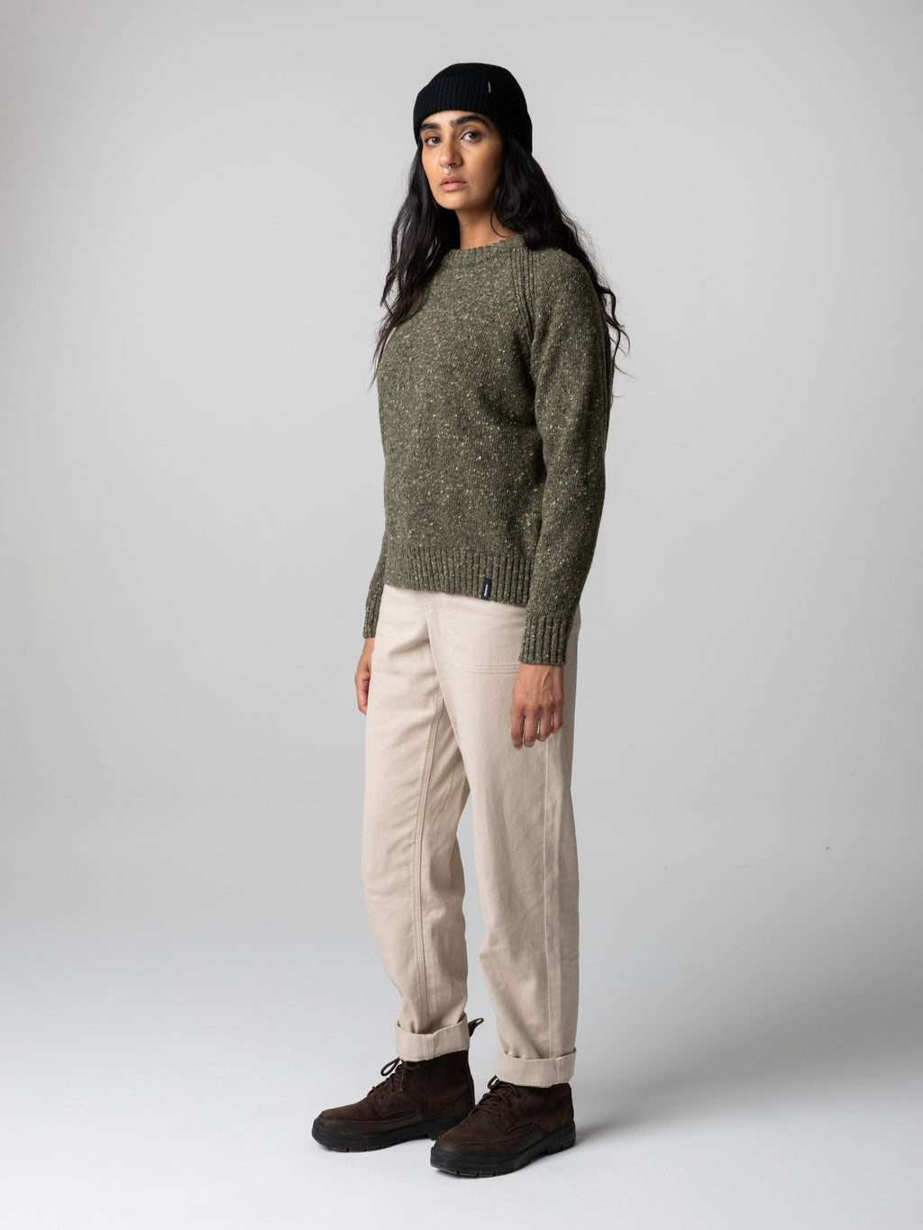 Women's Farne Crew Neck Knit Jumper - Image 4