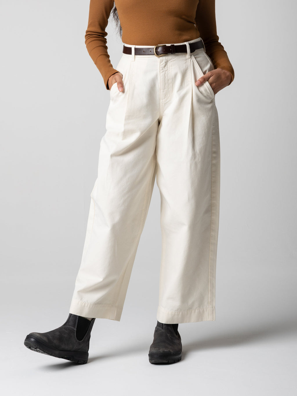 Women's Studio Canvas Trouser - Image 2