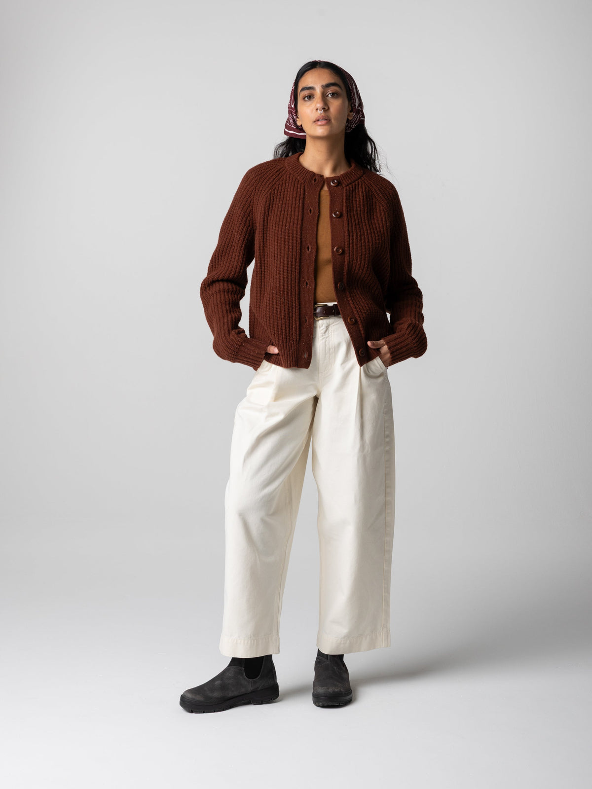 Women's Finisterre Mora Crew Neck Cardigan - Image 4