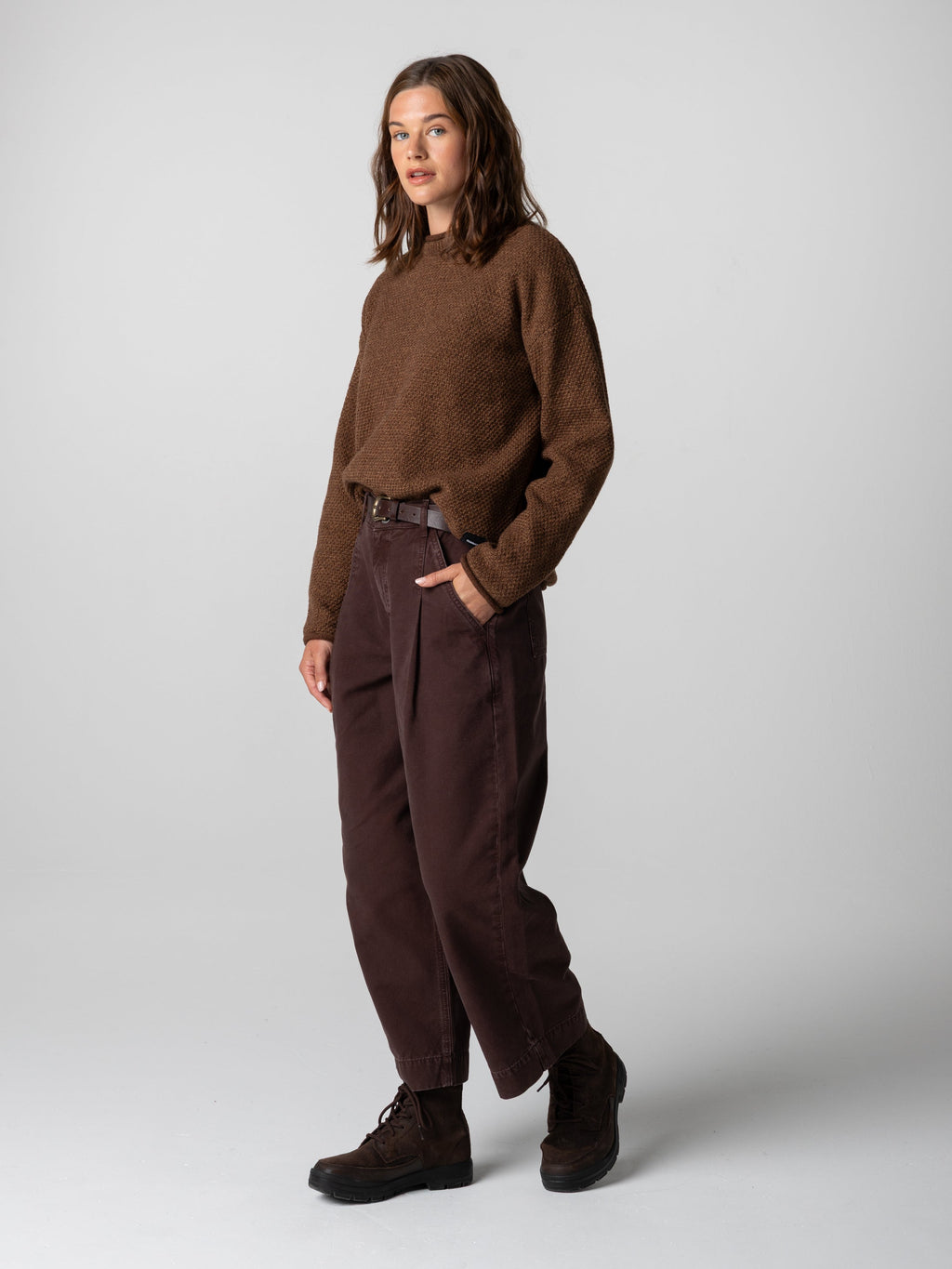 Women's Studio Canvas Trouser - Image 3