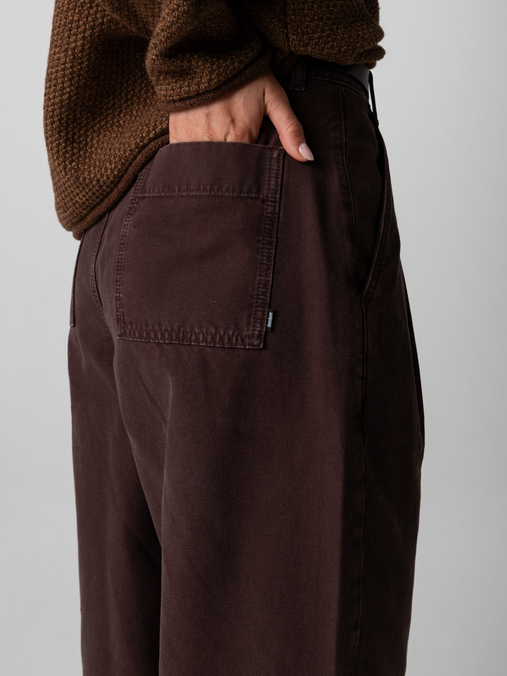 Women's Studio Canvas Trouser - Image 6