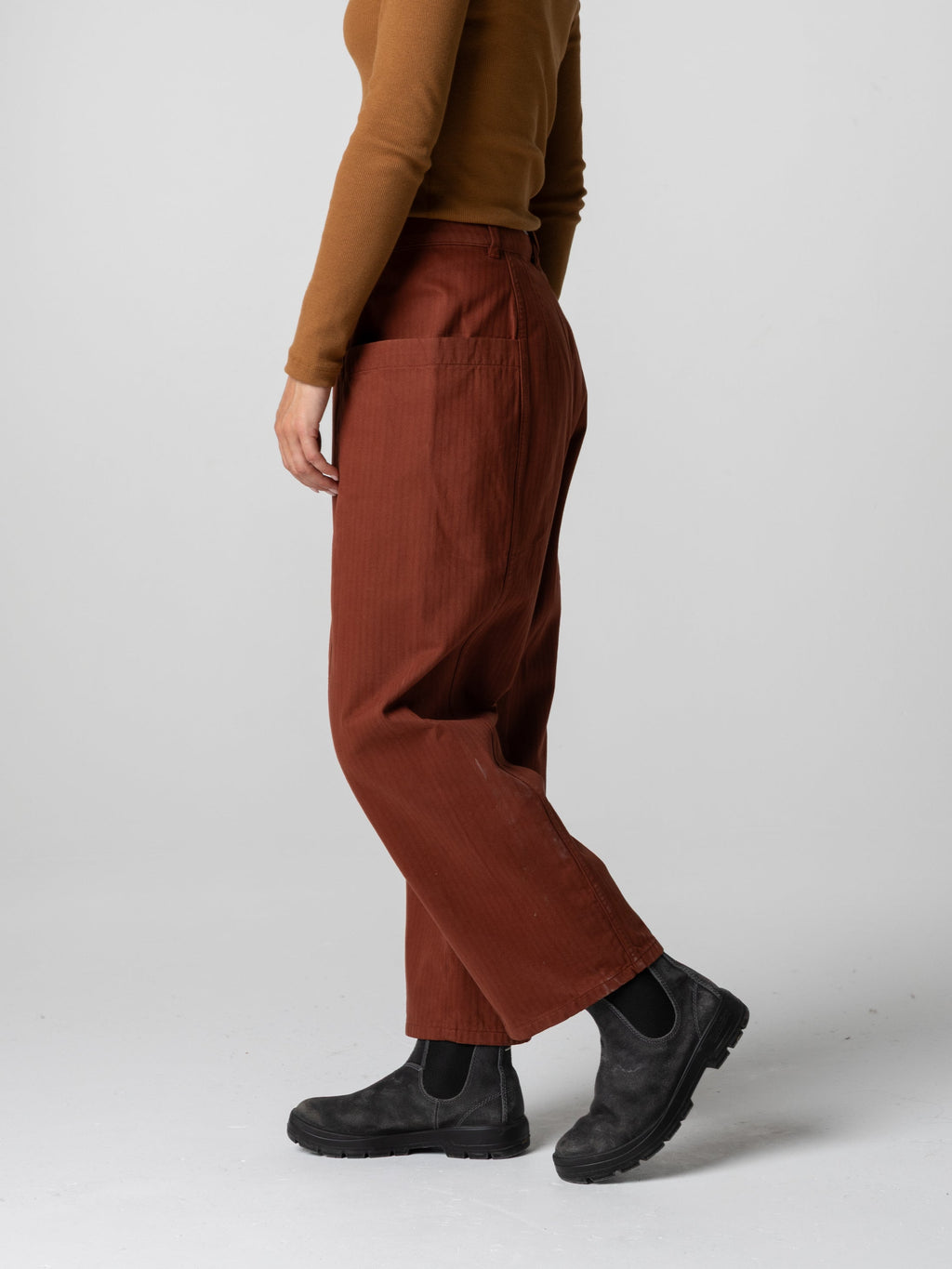 Women's Croft Workwear Barrel Trouser - Image 3