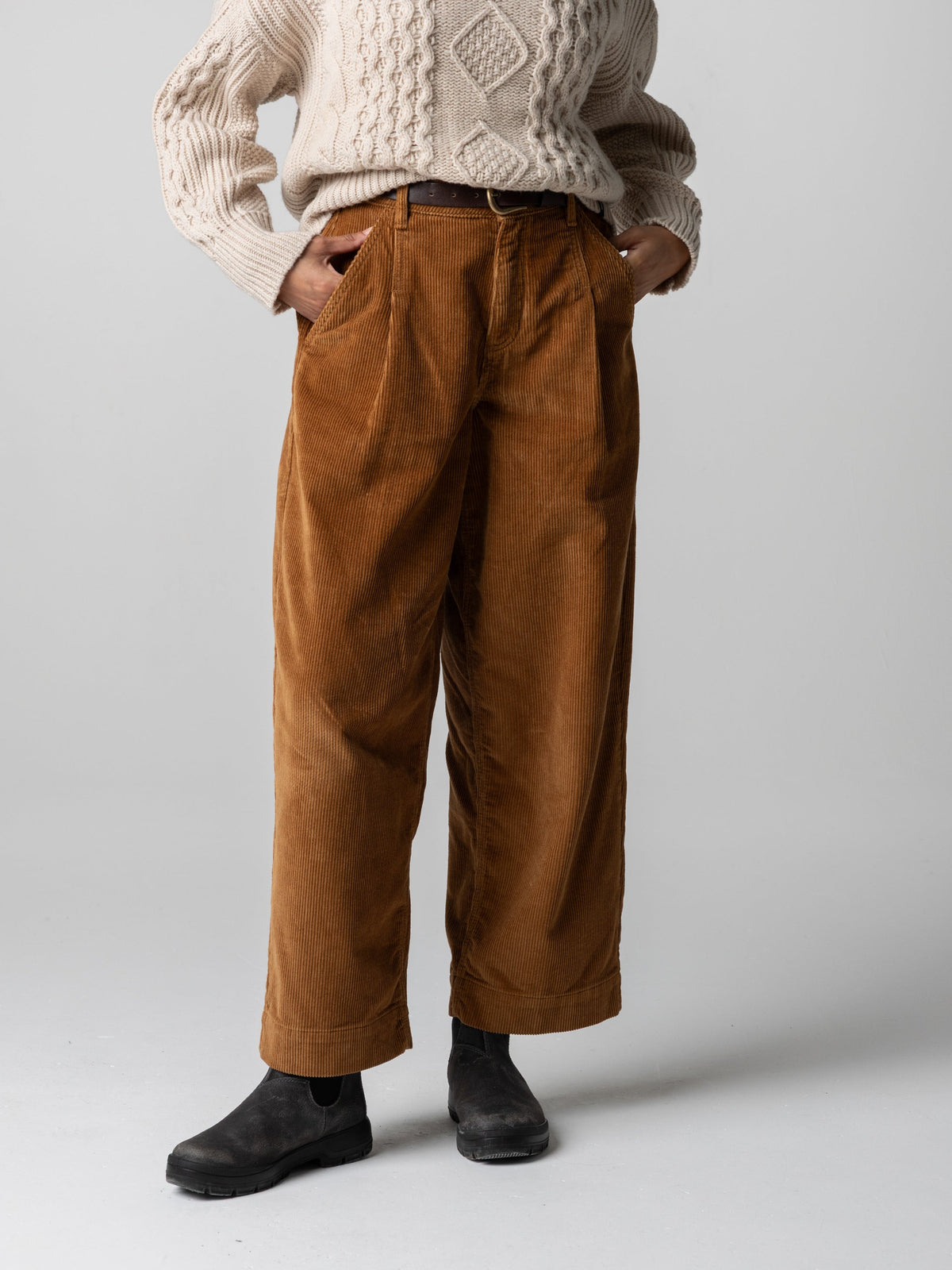 Women's Studio Cord Trouser - Image 2