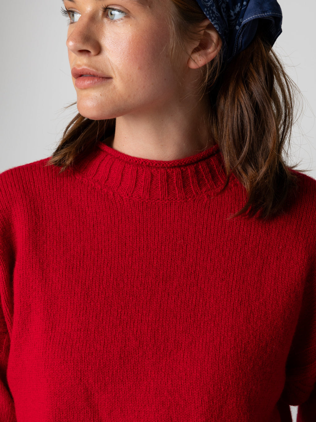 Women's Tolcarne Gansey Jumper - Image 3