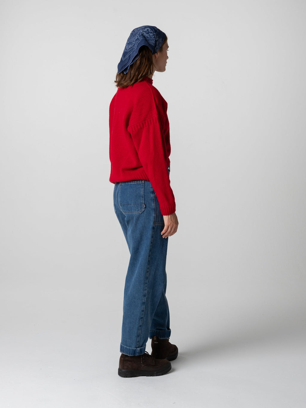 Women's Tolcarne Gansey Jumper - Image 4