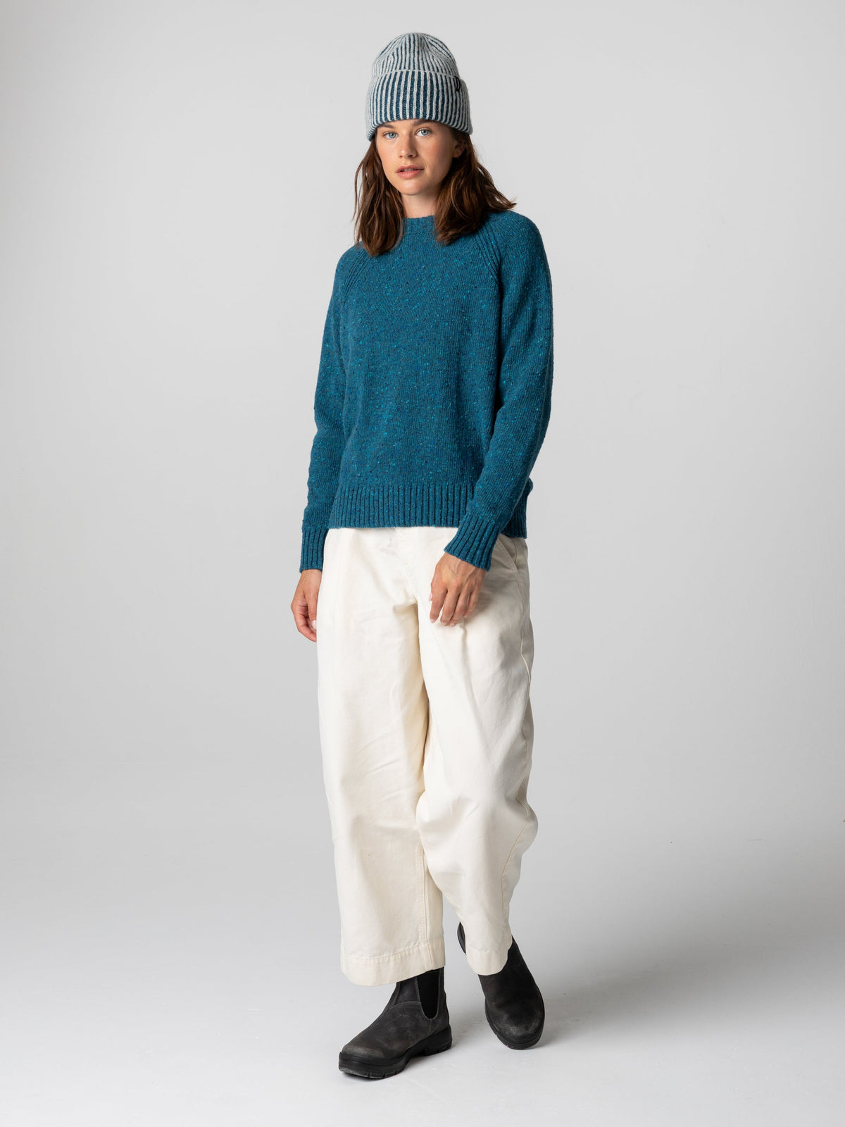 Women's Farne Crew Neck Knit Jumper - Image 4
