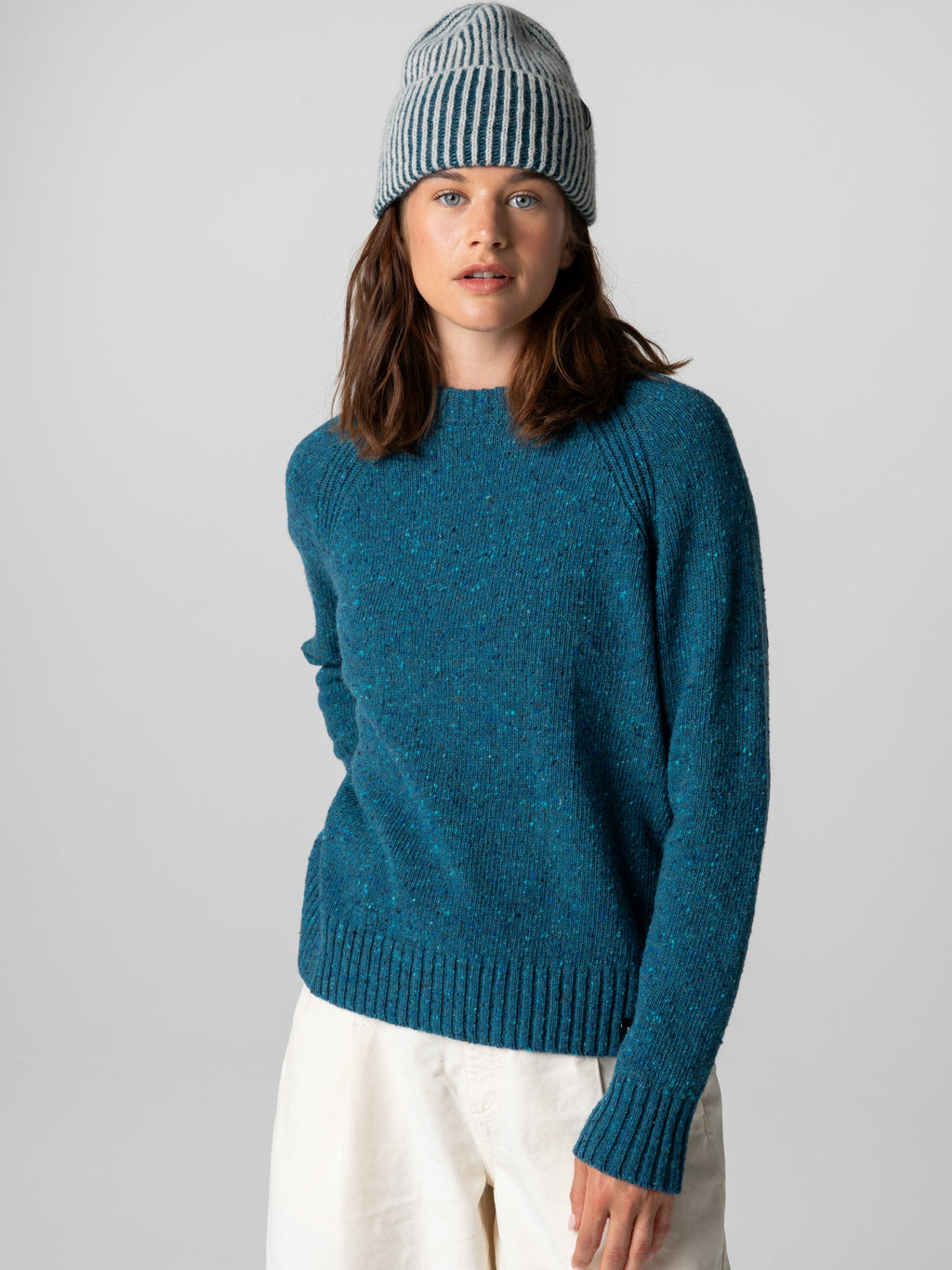 Women's Farne Crew Neck Knit Jumper - Image 3