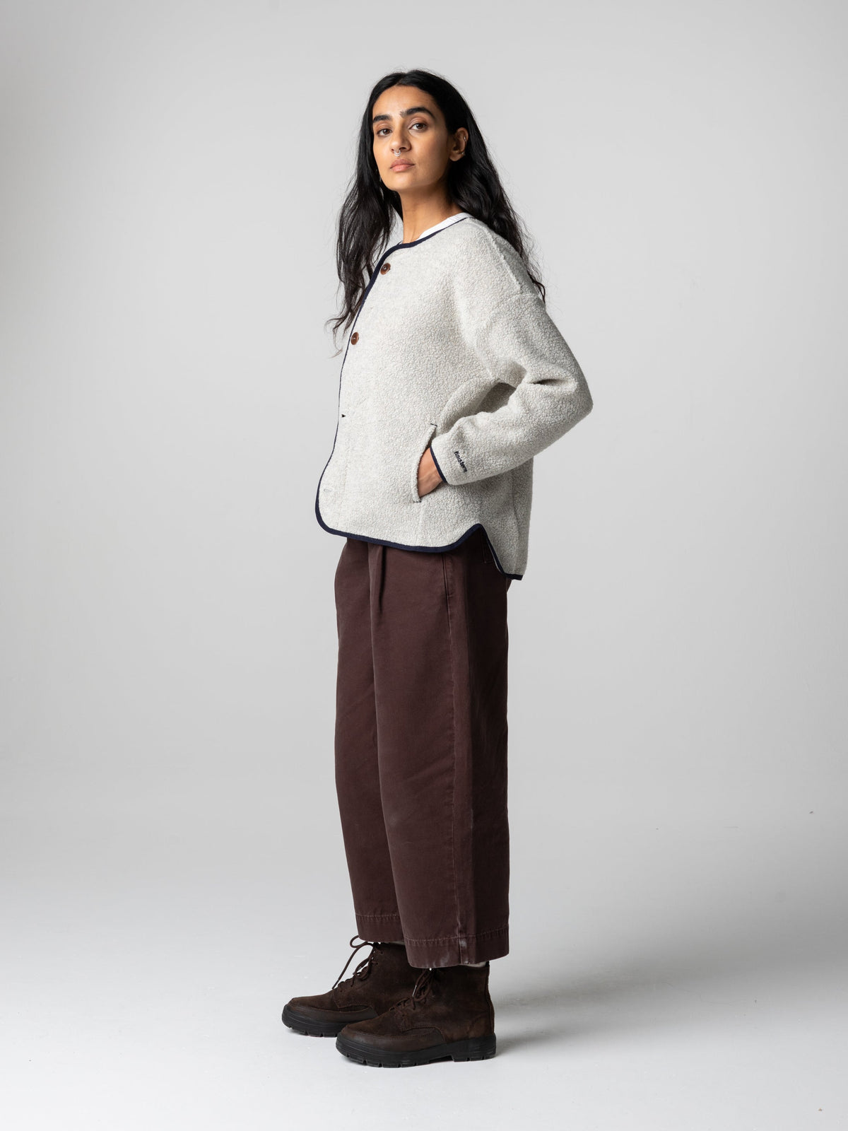 Women's Elowen Fleece Cardigan - Image 5
