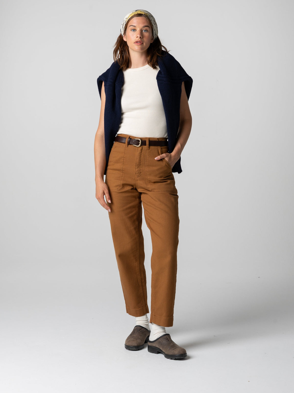 Women's Yarrel Canvas Trouser - Image 6