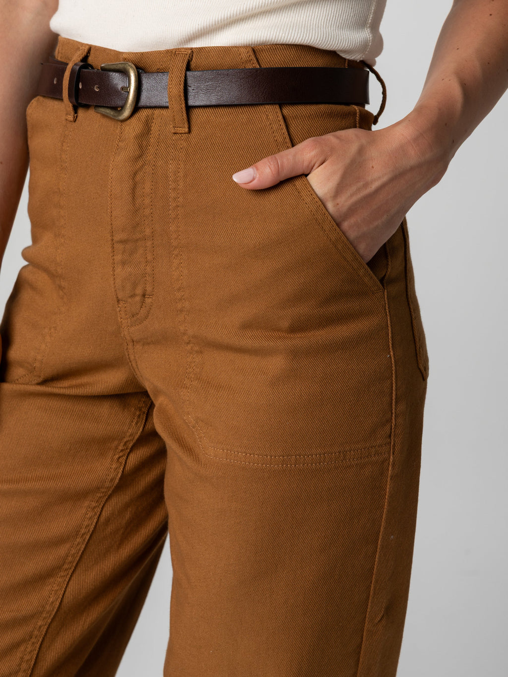 Women's Yarrel Canvas Trouser - Image 4