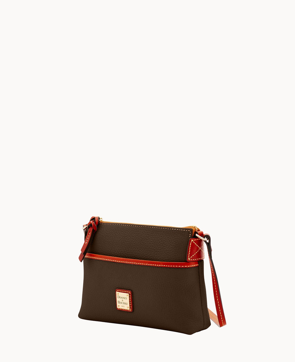 Pebble Grain Ginger Crossbody - Image 10