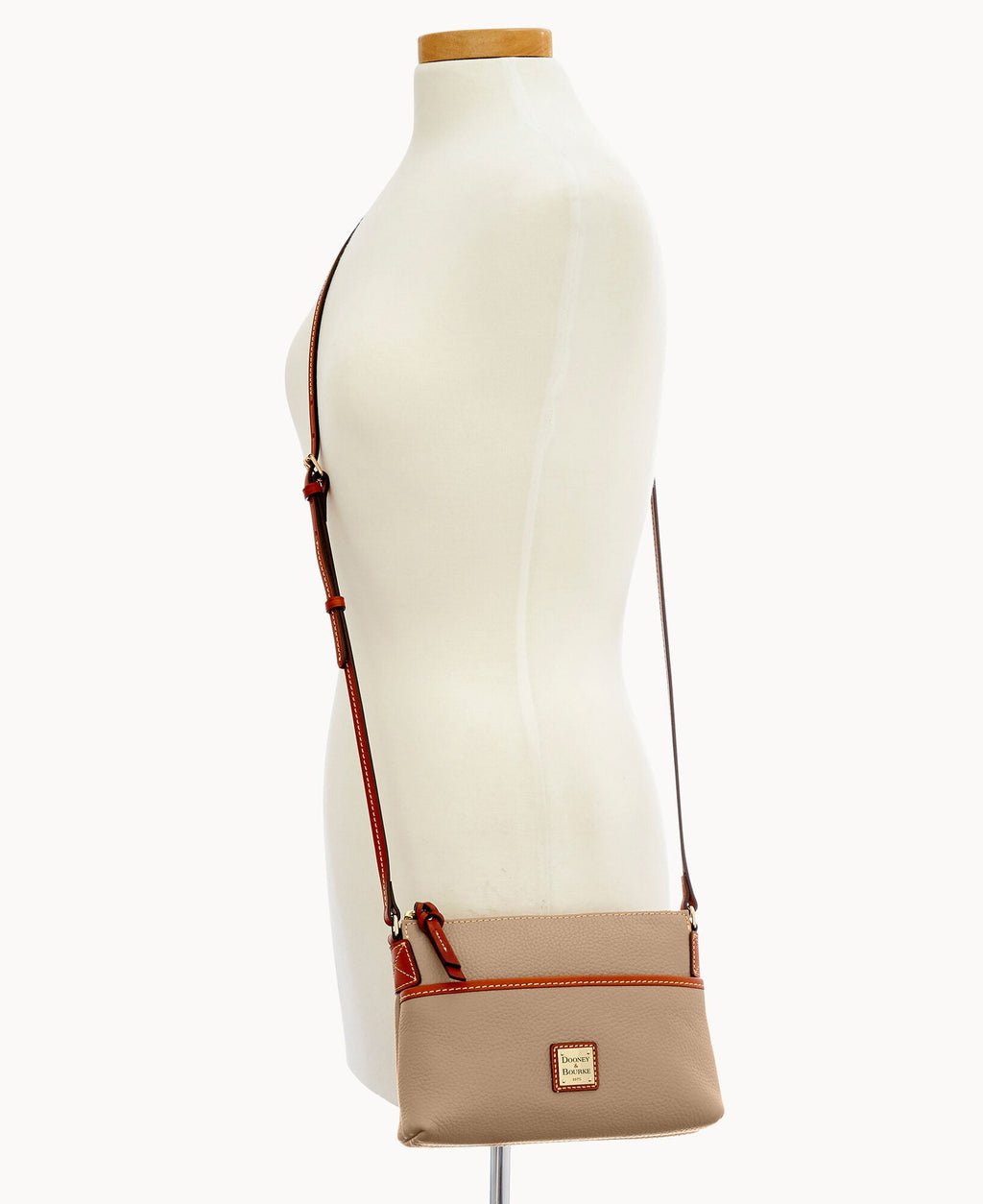 Pebble Grain Ginger Crossbody - Image 28