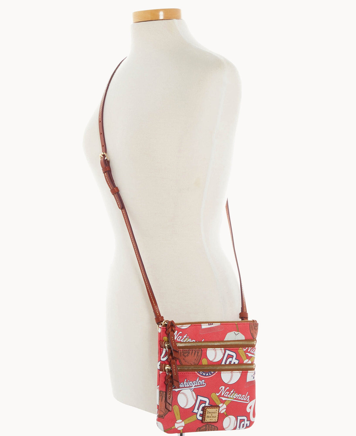 MLB Nationals Triple Zip Crossbody - Image 4