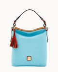 Pebble Grain Small Sloan - Caribbean Blue
