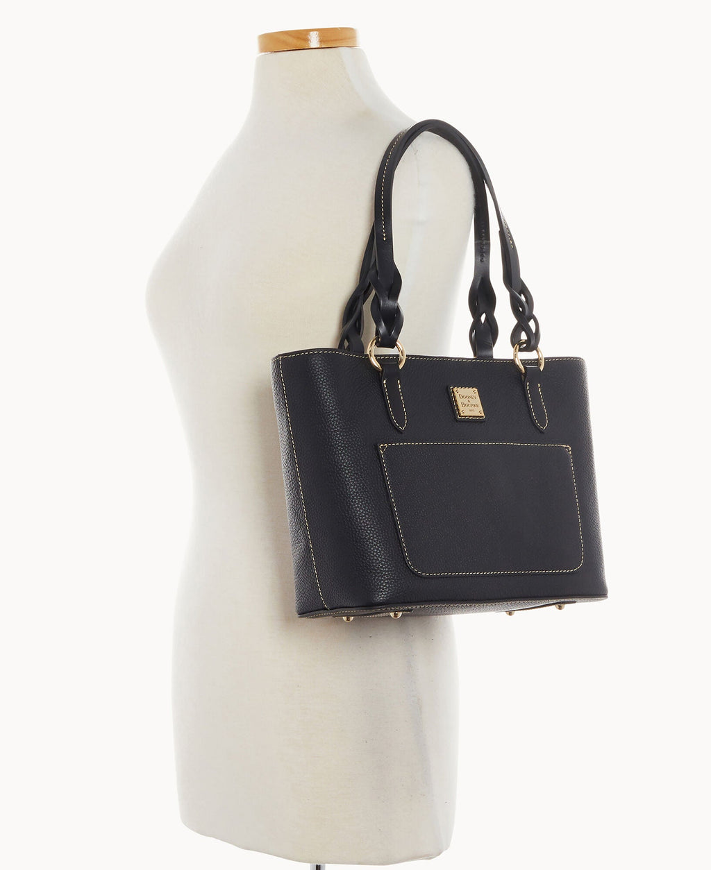 Pebble Grain Small Gretchen Tote - Image 5