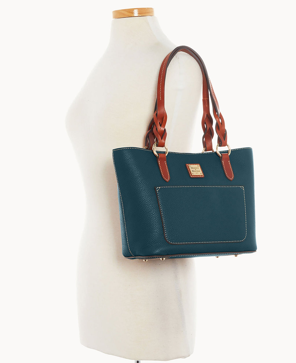 Pebble Grain Small Gretchen Tote - Image 40