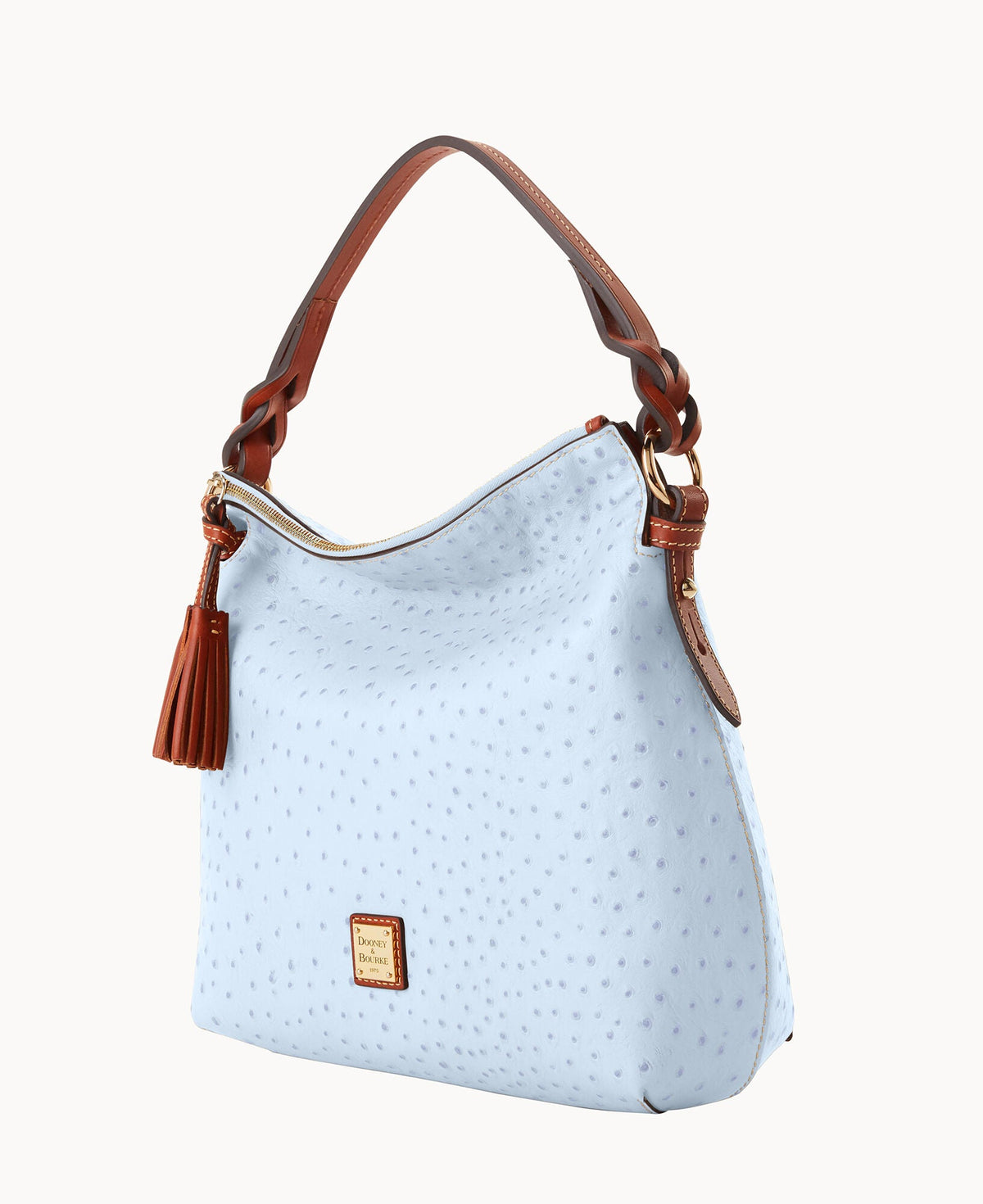 Ostrich Twist Strap Hobo - Image 82