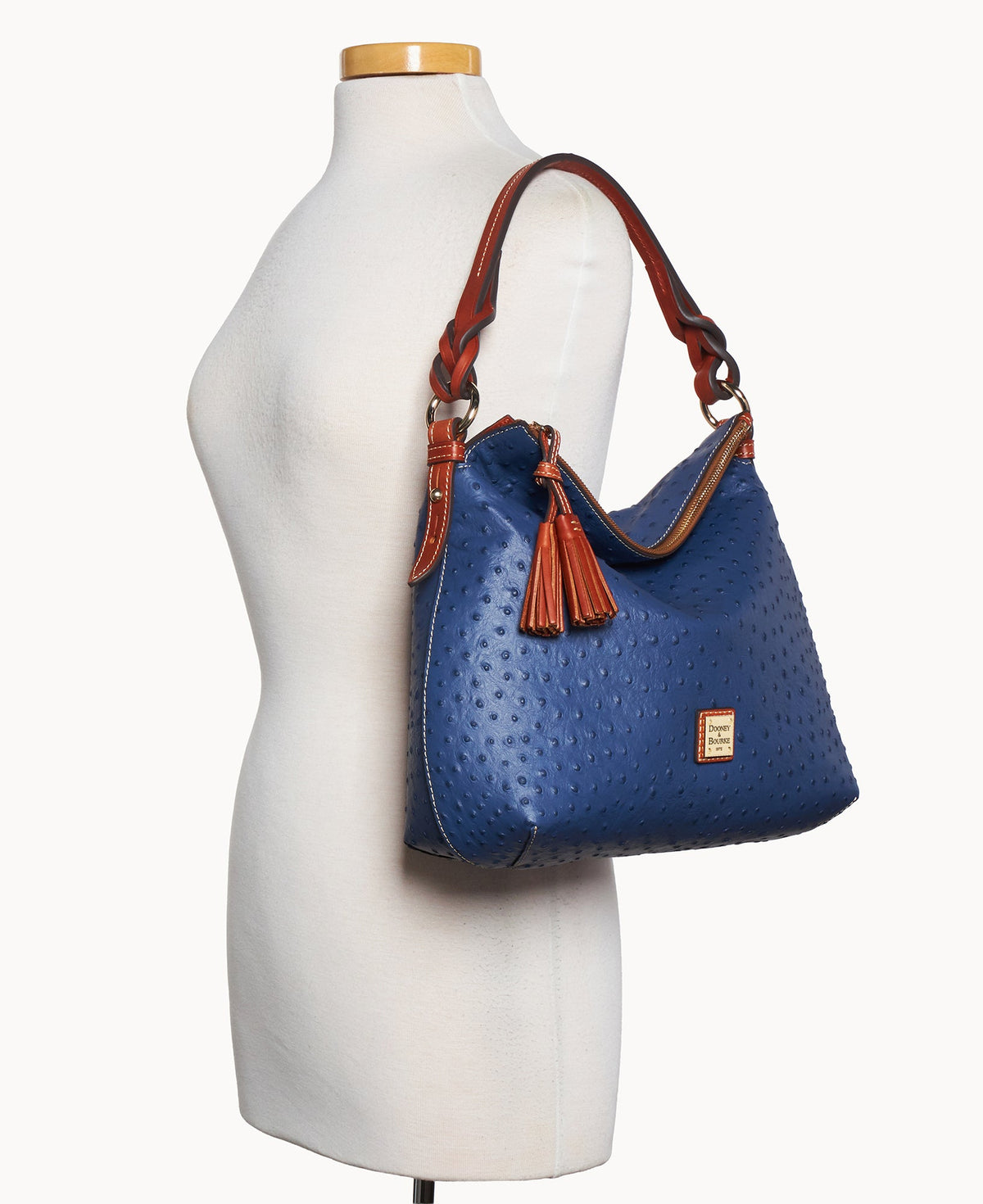 Ostrich Twist Strap Hobo - Image 88